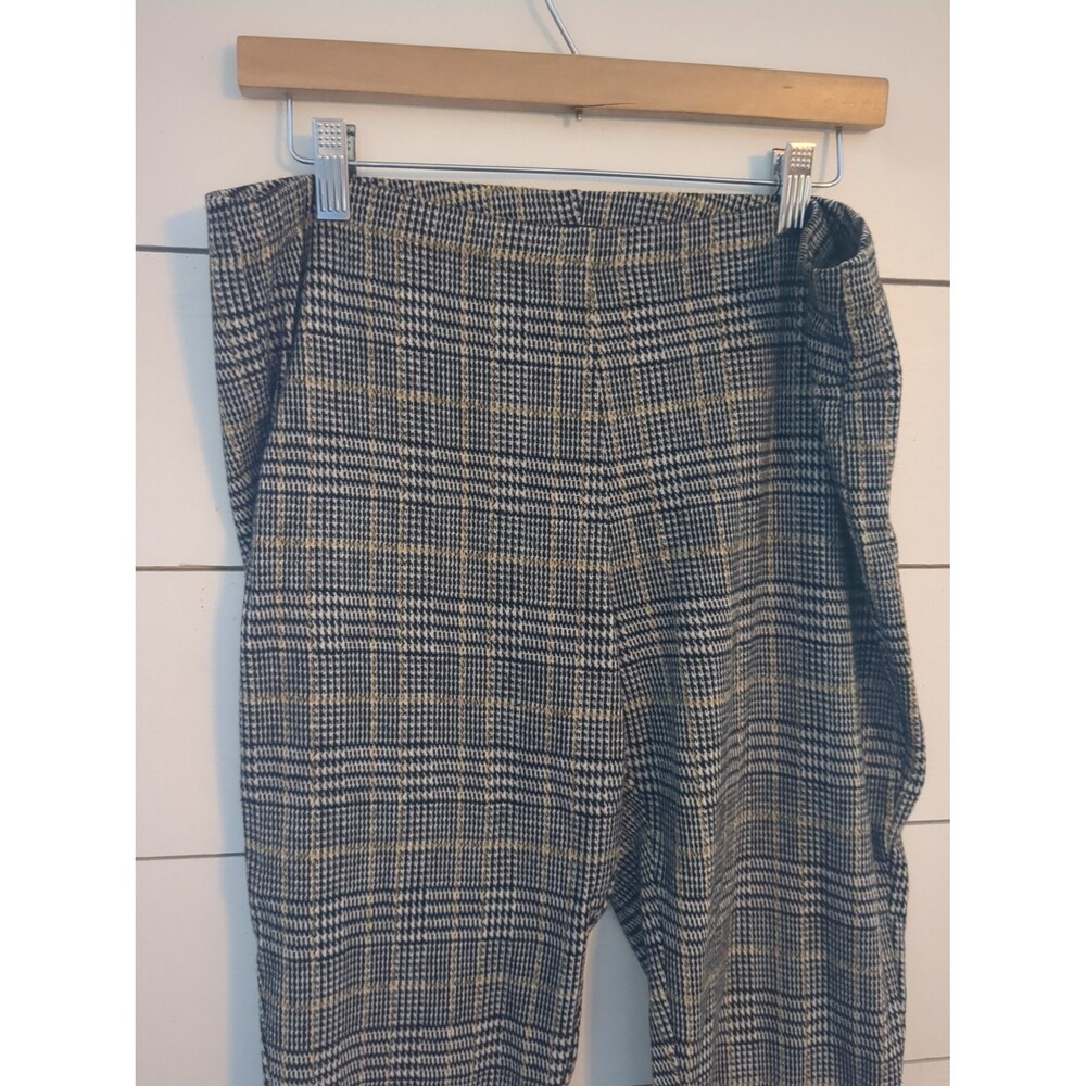 Express Cotton spandex blend plaid pants fall coastal academia boho career